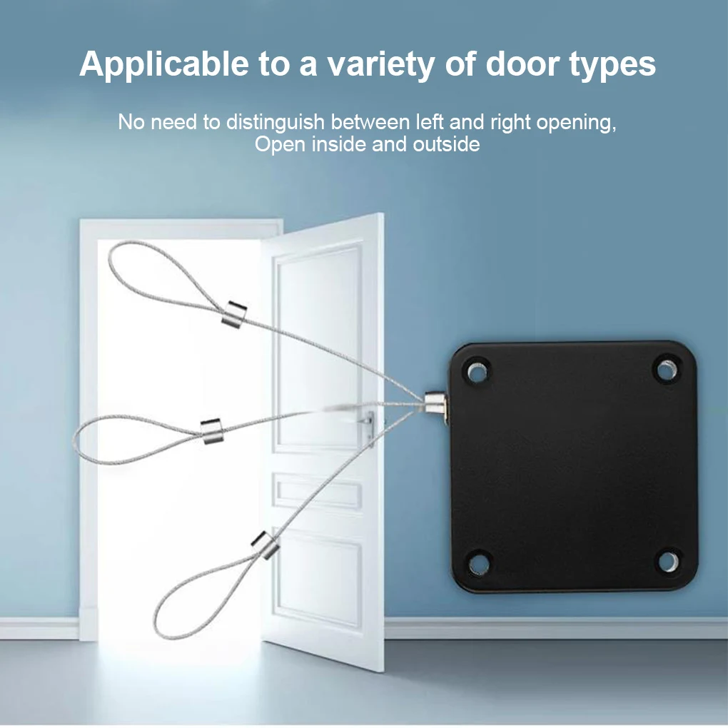 

Automatic door closer door puller wire rope retractable anti-theft automatic recovery coil anti-theft cable box