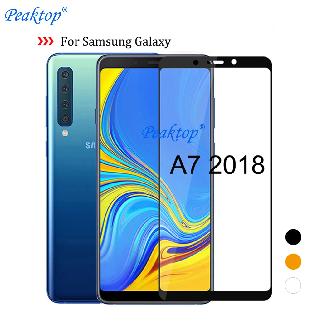 Стекло для Samsung Galaxy A7 2018 A750 SM A750F защитное стекло на Samsun Glaxy A 7 A72018 защитная пленка