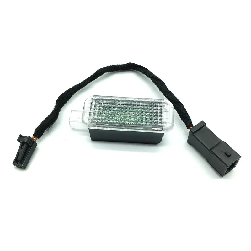 led glove box lamp footwell trunk light converter plug Cable For A1 A2 A3 A4 B6 B7 B8 A5 A6 C5 C6 A7 A8 Q3 Q5 Q7 TT Sear Leon