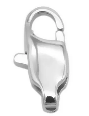 100pcs High Quality Polishing Stainless Steel Lobster Clasps Hooks End Clasps Connectors for Necklace Bracelet Jewelry Findings