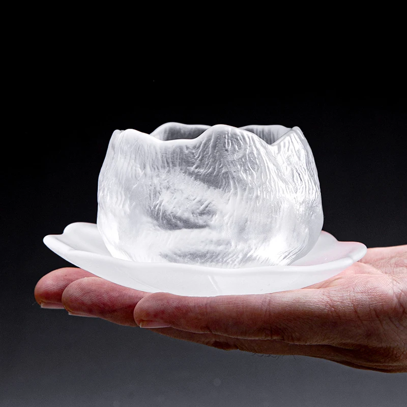 Чашка-лепесток SENDIAN Хрустальная чашка ручной работы утолщенный материал новинка