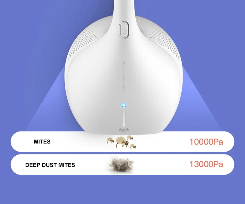 Xiaomi Deerma пылевых клещей пылесос Белый УФ стерилизация ручной пылесос 13000Pa умный дом матрас диван чистящие инструменты