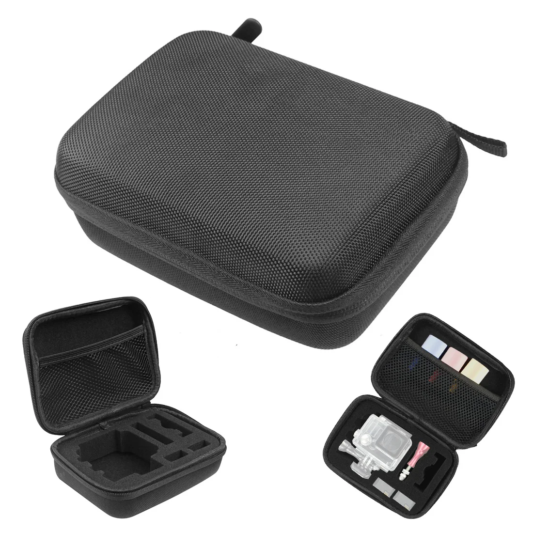 Портативная жесткая Защитная Противоударная сумка EVA для Gopro HD Hero3 + черный