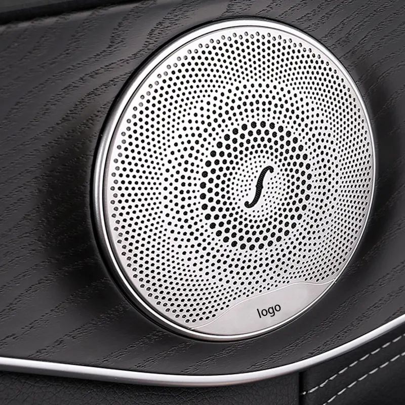 

Car Audio Speaker Cover Trim Car Door Horn Cover Trim Car Accessories Interior for Mercedes Benz E/C/GLC Class W213 W205 X253
