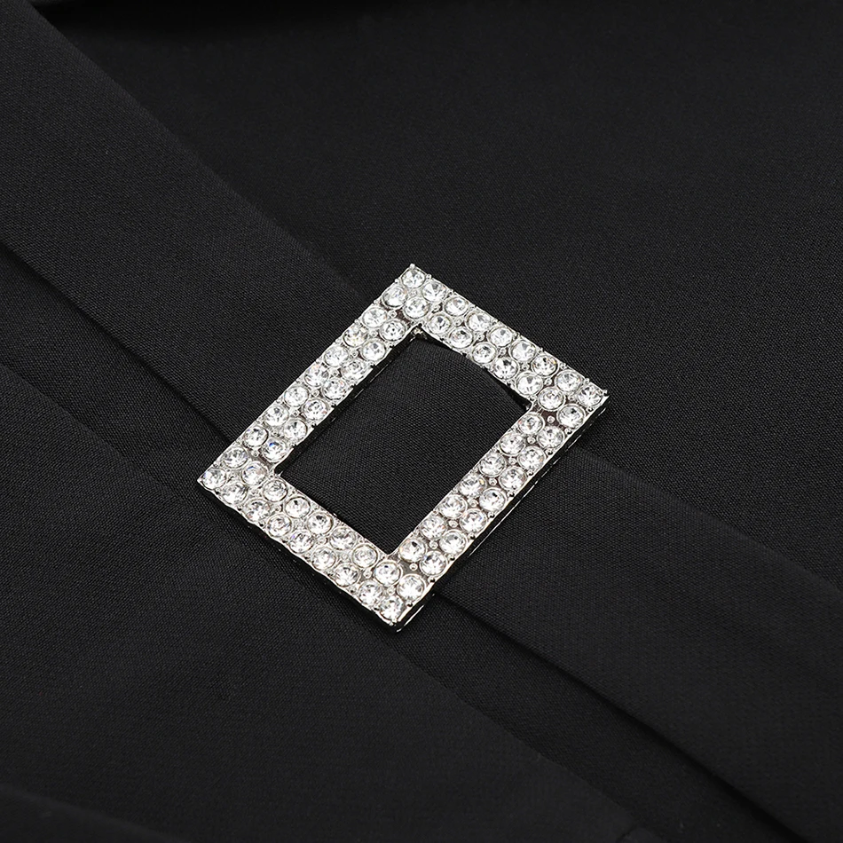 

High Quality Elegant Midi Women'S Dress Sexy Sleeveless Strapless Ruffled Bodycon Evening Party Runway Female 2020 Fashion New