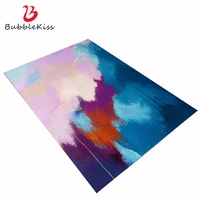 Bubble Kiss Large Carpets For Living Room Blue Purple Abstract Art Area Rugs Bedroom Christmas Home Sofa Floor Mat Decoration