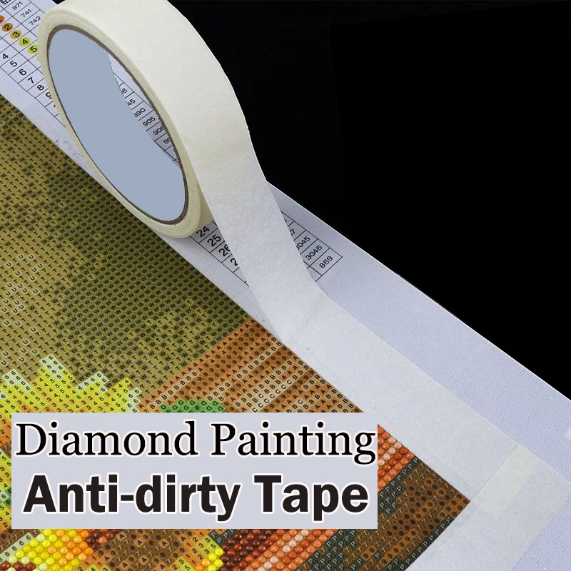 Алмазная живопись инструменты анти Грязная лента клейкие края стикер DIY алмазные
