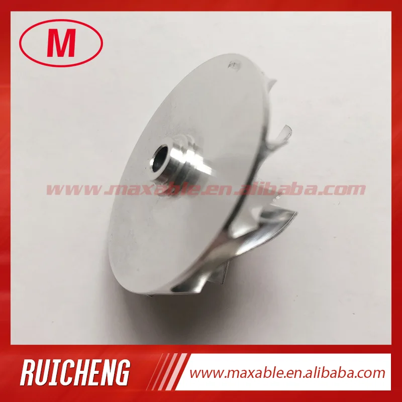 KP35 5435-123-2007 27.40/37.05mm 5+5 blades turbo Billet/milling/aluminum 2618 compressor wheel for 5435-970-0001/0007/0009/002 |