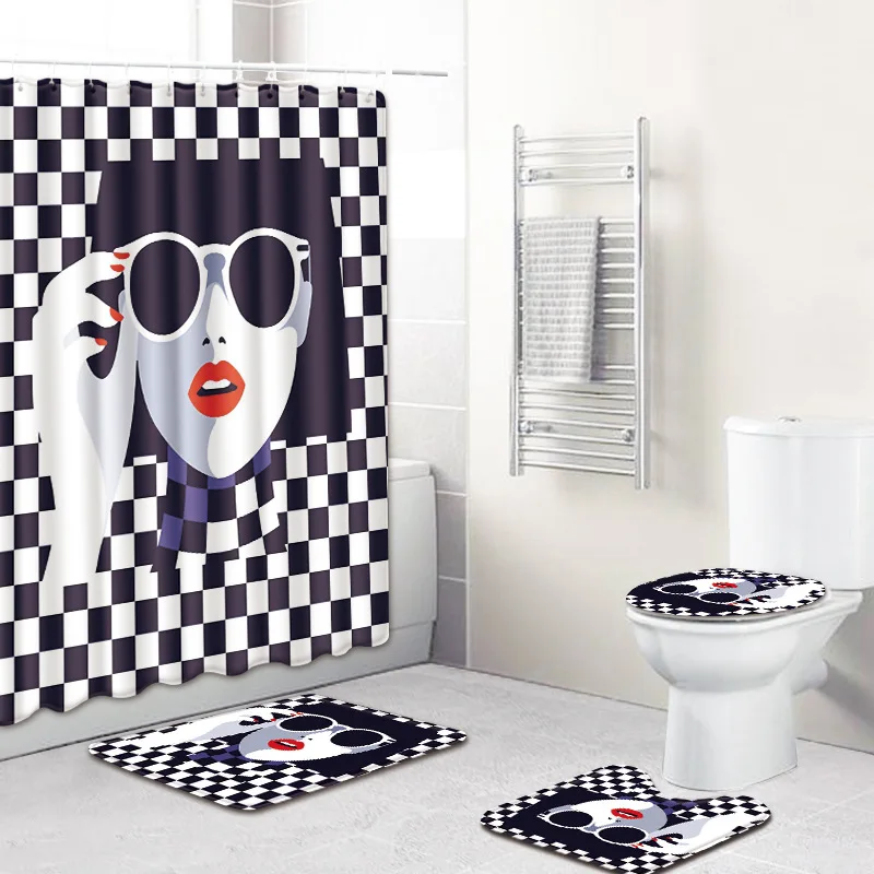 Африканский женский европейский и американский стиль ковер для ванной комнаты