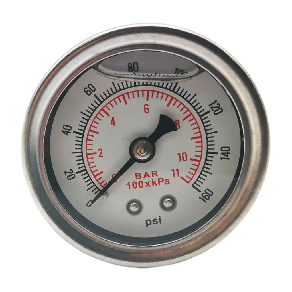 

Регулятор давления топлива 1/8 "NPT белый задний 0-160 бар/0-160 PSI