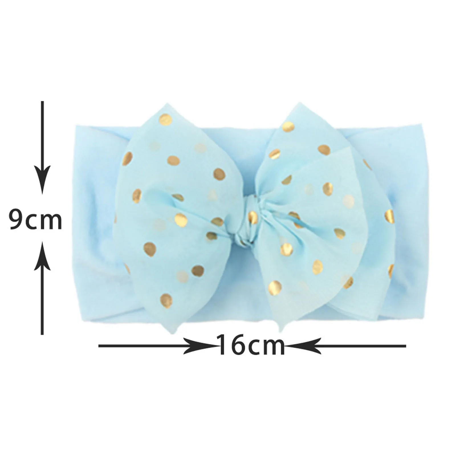 

13pc Newborn Infant Baby Boys Girls Headband Dotted Bow Turban Stretch Hairband Elastic Headwear Headbands Baby Hair Accessories