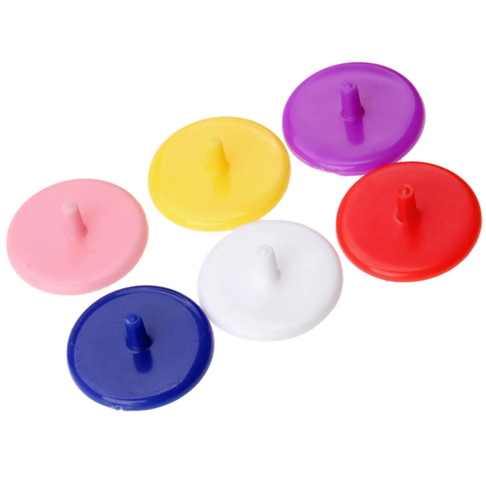 100 шт. Пластик отметка для мяча гольфа мячи маркеры положения Ассорти Цвет