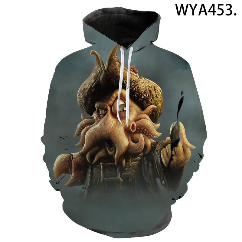 

2021 Spring and Autumn New Men's and Women's Hoodies Fashion Movie 3D Printing Children's Pullover Sweater Casual Coat