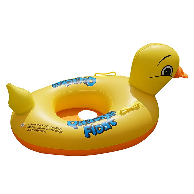 

Inflatable Duck Shaped Kids Baby Swimming Ring Summer Beach Party Pool Toys Swimming Circle Pool Float Seat Accessories