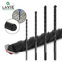 6 8 10 12mm black lengthen multi functional glass drill bit triangle bits ceramic tile concrete brick metal stainless steel wood