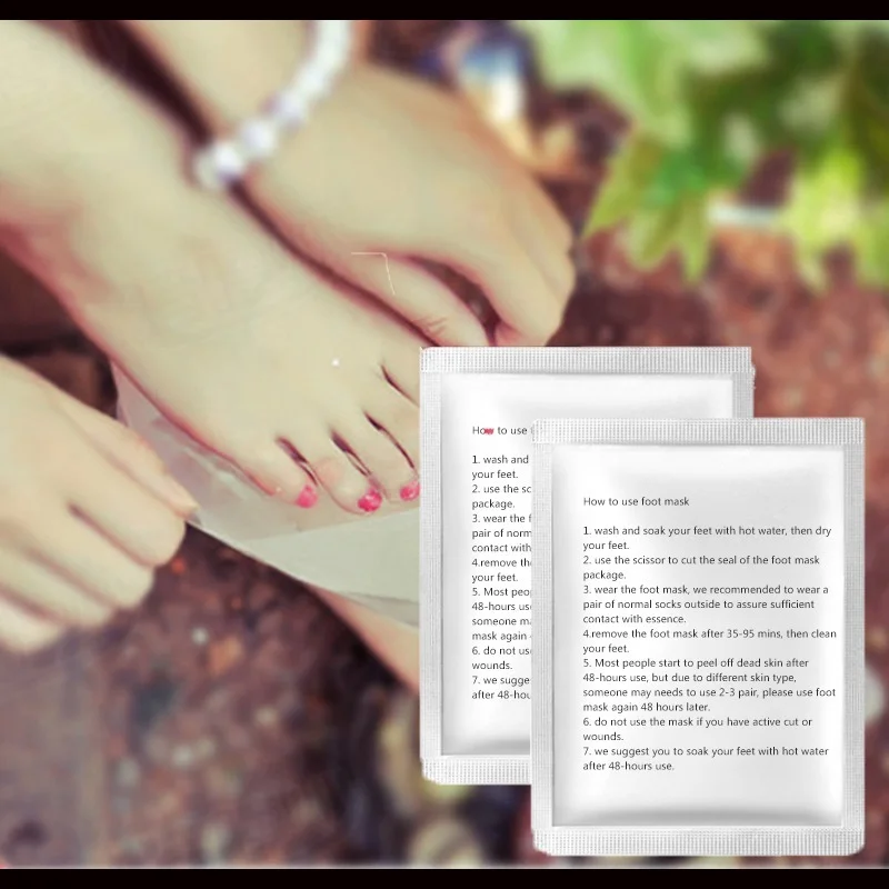 

Exfoliating Foot Mask Foot Patch Magic Skin Peeling Dead Skin Feet Mask Socks Sosu Socks for Pedicure Socks Cream