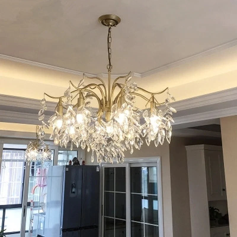 Американская классическая хрустальная люстра с 3/6/8 люстрами Светильники для