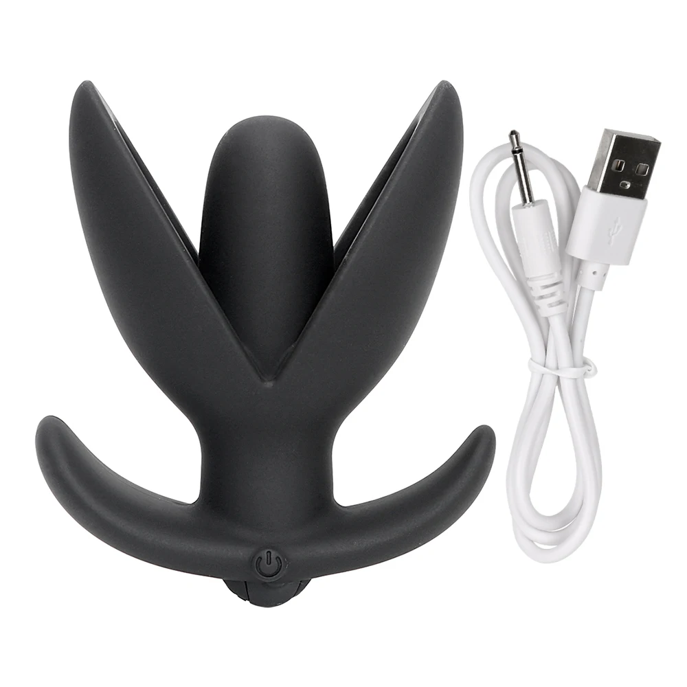 IKOKY Opening Butt Plug Anal Expander Dilator Rechargeable Vibrator Sex Toys for Women Men Prostate Massager | Красота и здоровье