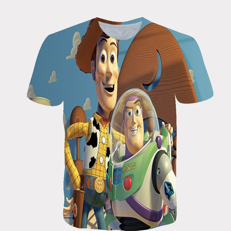 2020 Детская футболка с 3D принтом воина из мультфильма модная летняя детская