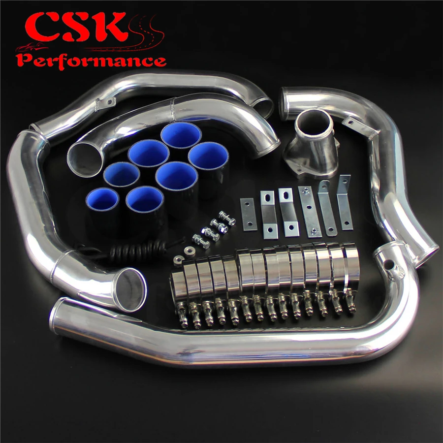 Модернизированный Комплект труб интеркулера FMIC подходит для Mazda RX7 RX 7 FC FC3S 13B 86 91