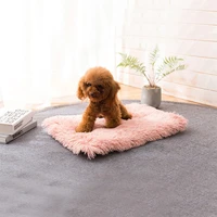 pet bed mat blanket soft plush dogs cushion warm washable dog blanket cat bed puppy chihuahua pomeranian teddy pets accessories
