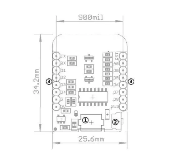 GREATZT ESP8266 ESP-12 ESP12 WeMos D1 Мини модуль Wemos D1 Мини WiFi макетная плата Micro USB 3,3 В на основе ESP-8266EX 11