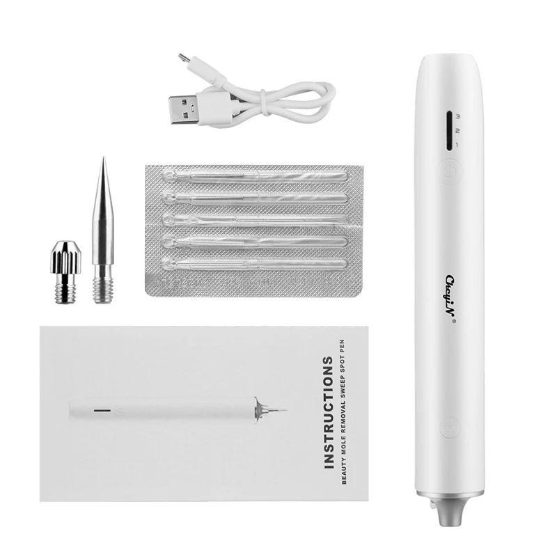 

CkeyiN Skin Care Laser Pen Blue Light Mole Tattoo Freckle Removal Pen Sweep Spot Mole Removing Wart Dark Spot Remover Beauty 50