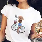 Женская одежда, лето 2019, топы Kpop, тонкая футболка, супер мама Harajuku, модная Эстетическая футболка для отдыха, уличная футболка