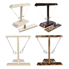 Деревянная игра для напитков, крючок-кольцо, настольная игра, игрушки для вечеринок, досуг, промышленный стиль, бар, магазин напитков, игрушки ручной работы для игр