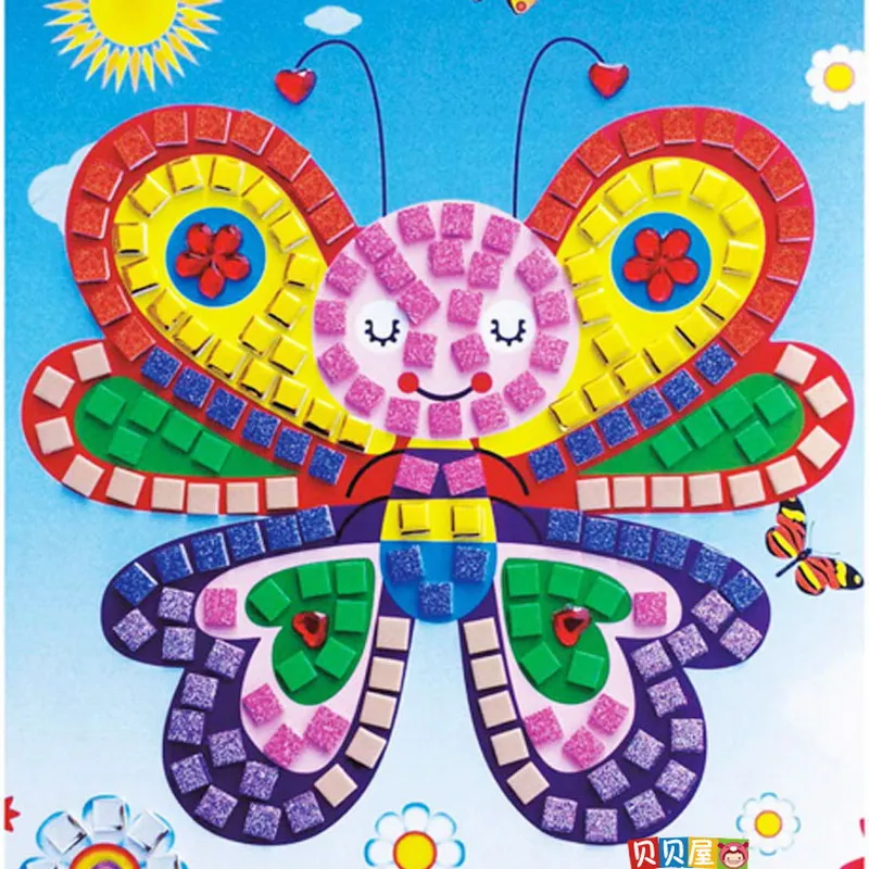 Детские поделки ручной работы игрушка для детского сада паста живопись детей