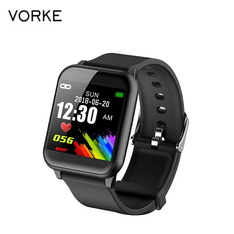 Смарт браслет Vorke M02 1 3 &quotIPS стекло экран фитнес трекер Браслет IP67