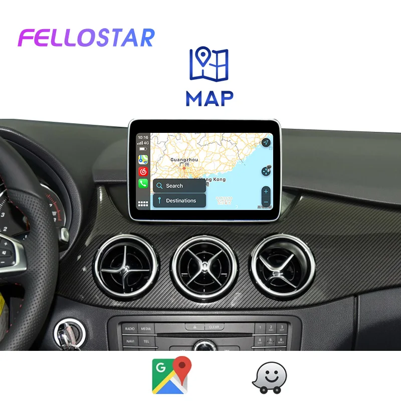 Беспроводной Carplay для Mercedes Benz A B C E class CL GL GLA GLC GLE CLA CLS SLK GLK W204 W207 W212 X204 W205 NTG4.0 NTG4.5 NTG5.0 -