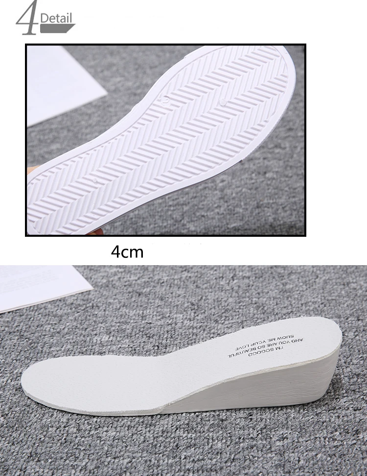 Pupuda/обувь на танкетке Женская черная обувь платформе Женские модные белые