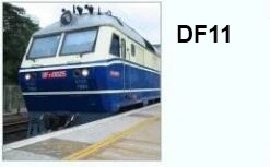 DF11 HO 1: 87 масштаб модели поезда магазин динамическое ядро 5131 постоянная скорость звука цифровой чип для Diorama миниатюрный поезд железнодорожная сцена - Цвет: DF11