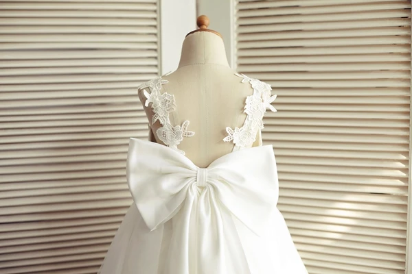 Бальное платье для причастия 2019 кружевное Тюлевое принцессы с аппликацией