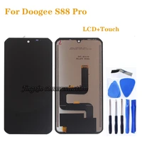 original display for doogee s88 pro lcd display touch screen digitizer assembly for doogee s88pro screen repair parts tools