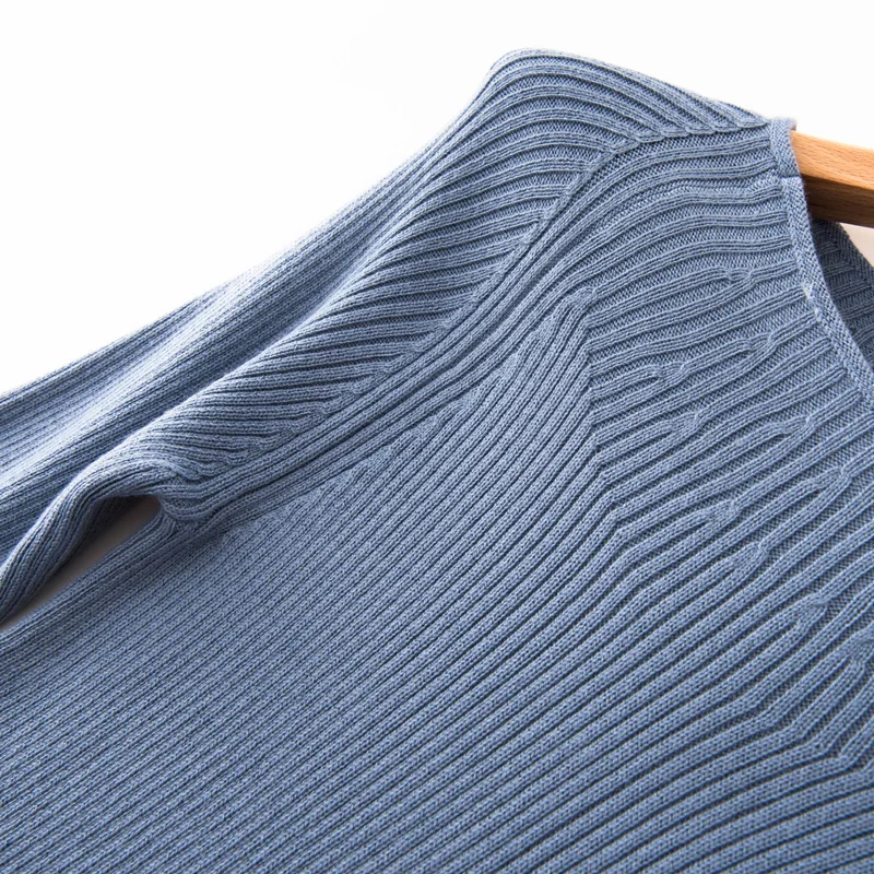 Женская облегающая сексуальная юбка-свитер из кашемира и шерсти вязаные