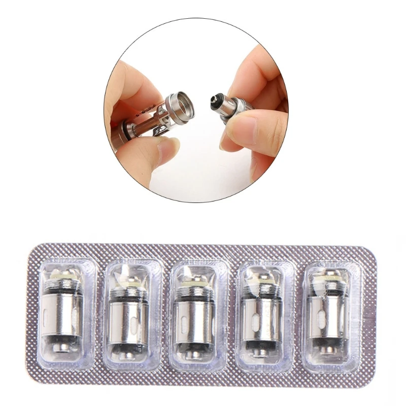 

5Pcs/Set Replacement Coil Heads For JUSTFOG Q16 Q14 S14 G14 C14 1.2/1.6ohm