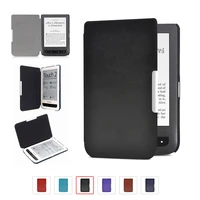 leather cover case for pocketbook 640 smart cover case for pocketbook aqua 640 auto sleep ultra slim funda