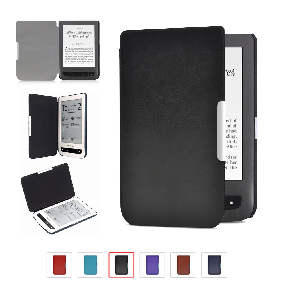 Кожаный чехол для pocketbook 640 умный aqua Сверхтонкий автоматического сна|case|case cover for