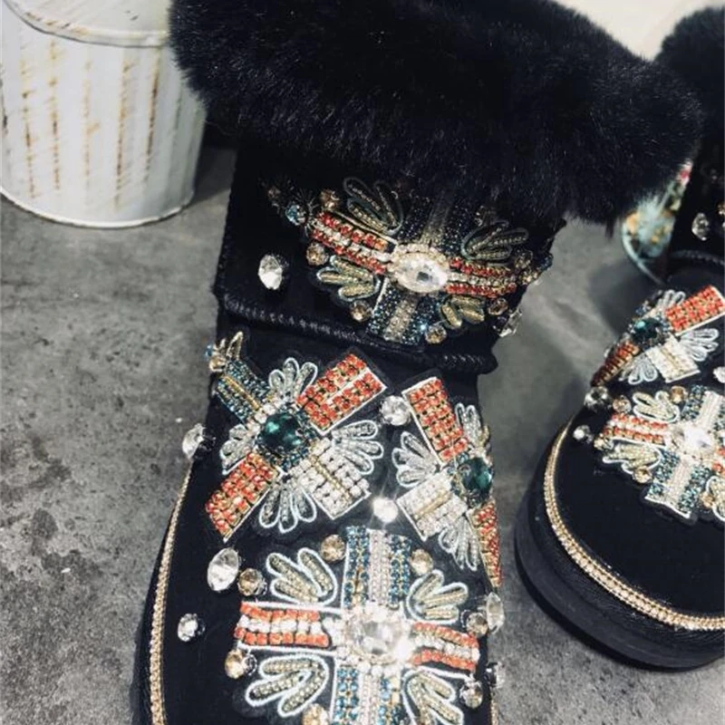 Оригинальные самодельные тяжелые наклейки Стразы на одежду бейдж из кроличьего