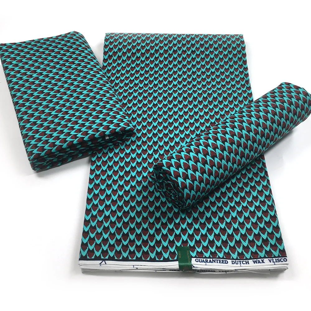 Хлопок Африканский Воск Принт батик ткань реальный Анкара воск ткани цветные