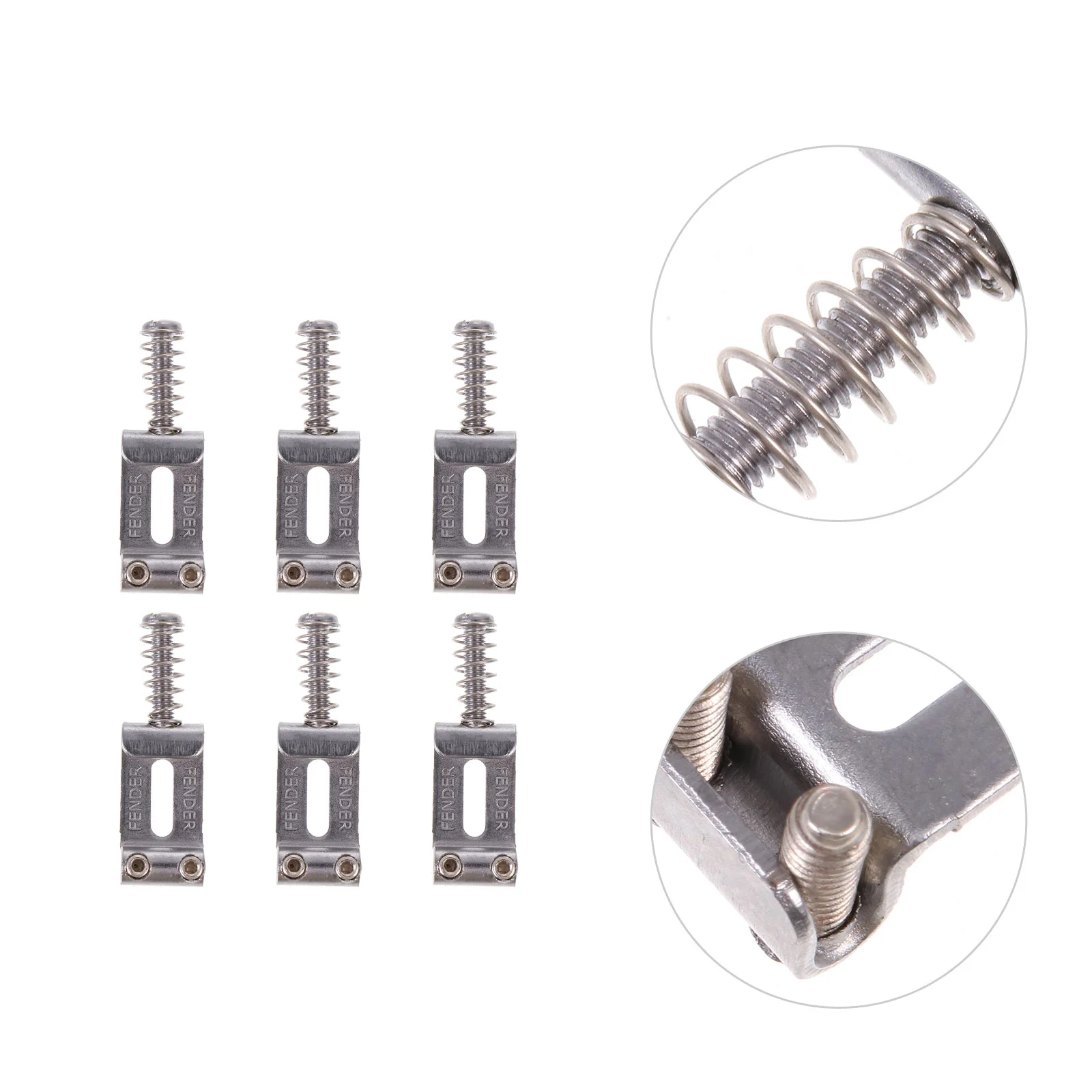 

6 шт. Струны для гитары, струны для двора, струны, инструменты для гитары, гитарное седло (черный)