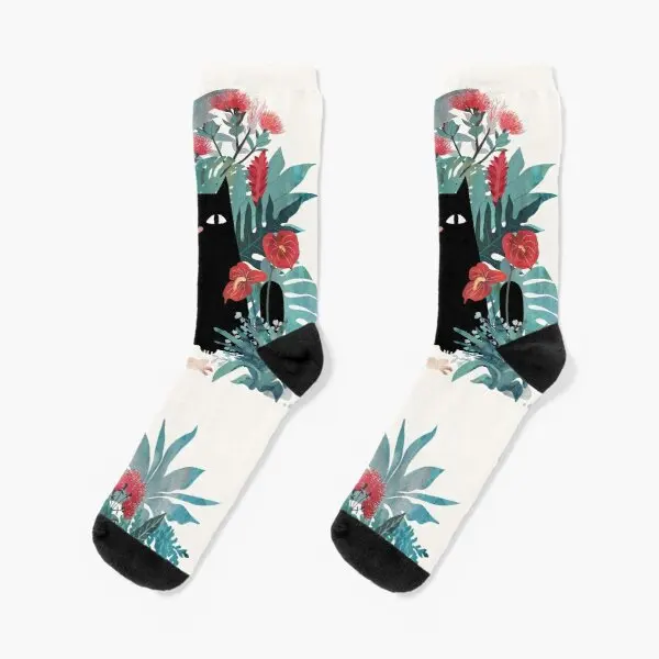 

Popoki Crew Socks Best Mens Black Women Ankle Knee High