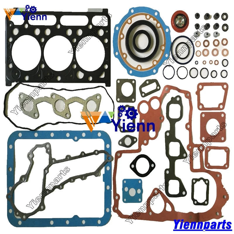 Комплект прокладок Kubota D1803 Overhual со стальной прокладкой головки изготовленной для