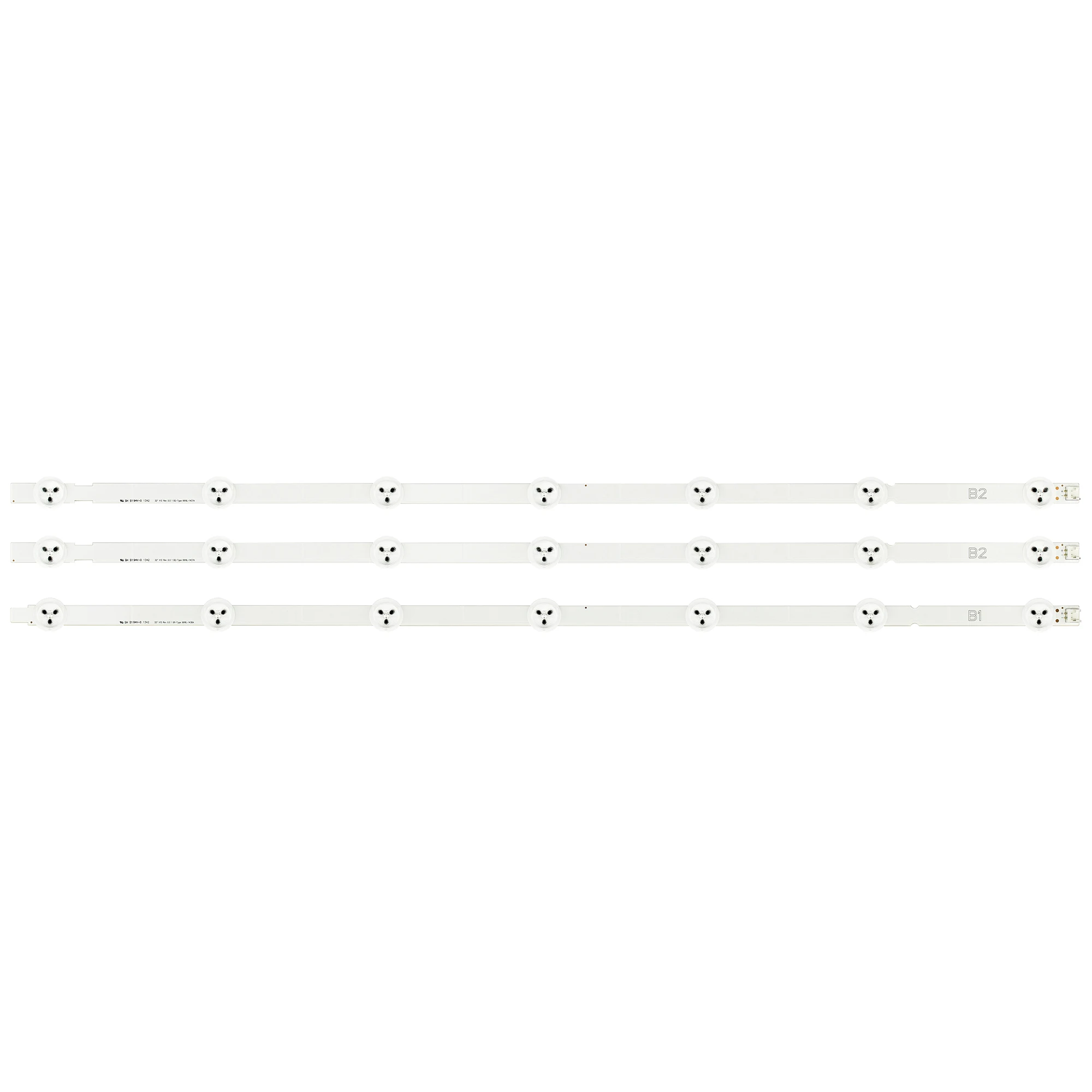 Фото 3 шт. * 7 светодиодный Светодиодный Подсветка полосы для 32LN541V 32LN540V B1/B2-Type 6916L-1437A 6916L-1438A LC320DUE; Доставка SF; Сезон осень-зима R1 №2