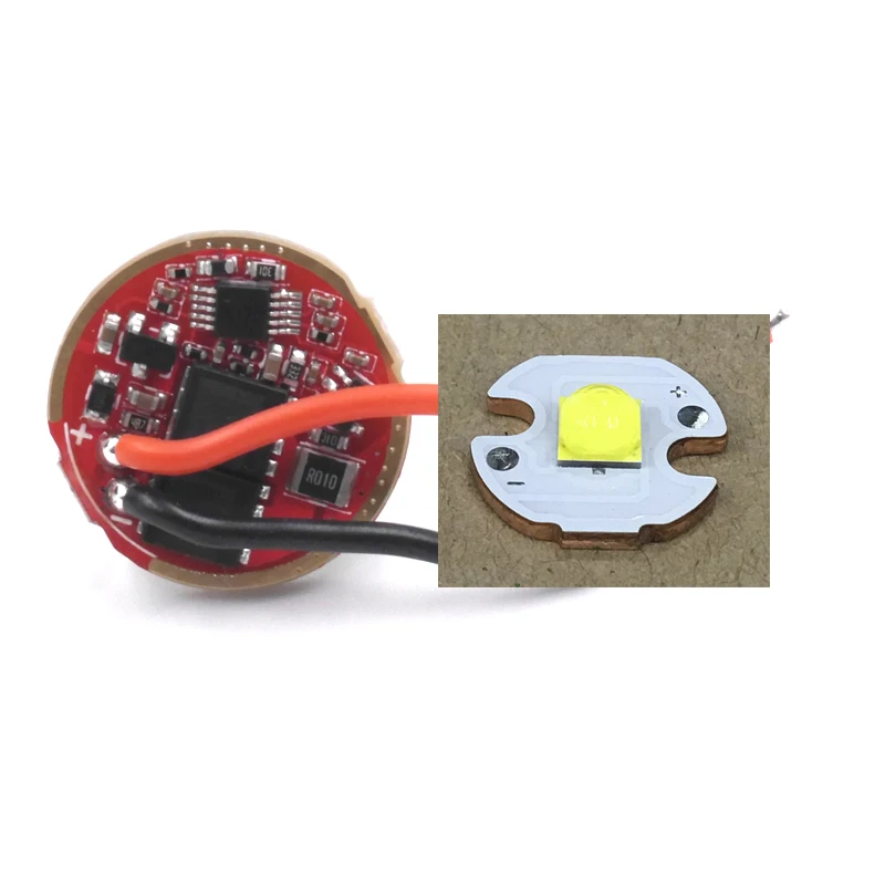 20 мм DC3.7v-4,2 v вход 6000mA выход cree XHP50 XHP50.2 3V светодиодный драйвер+ 16mm 20mm XHP50.2 SST40.2 3V Светодиодная медная основа - Цвет: driver 16mm XHP50