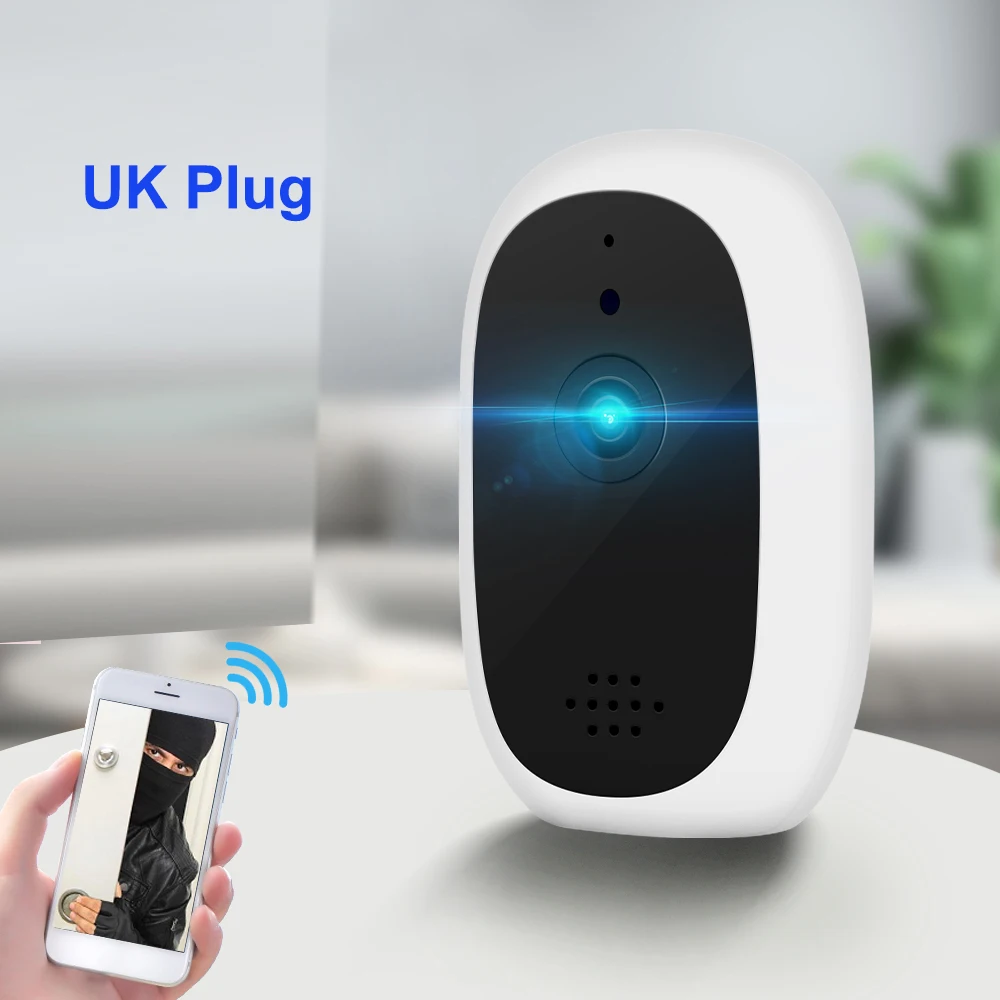 720P IP камера безопасности камера WiFi Беспроводная CCTV камера видеонаблюдения ИК ночного видения P2P детский монитор камера для домашних животных - Цвет: UK
