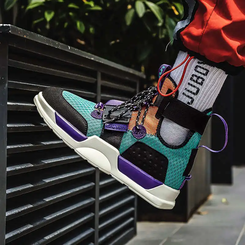 

Стильная мужская обувь, летняя защитная обувь, мужские эспадрильи Bascette для мужчин, обувь с массивной подошвой, мужские кроссовки, зимняя обу...