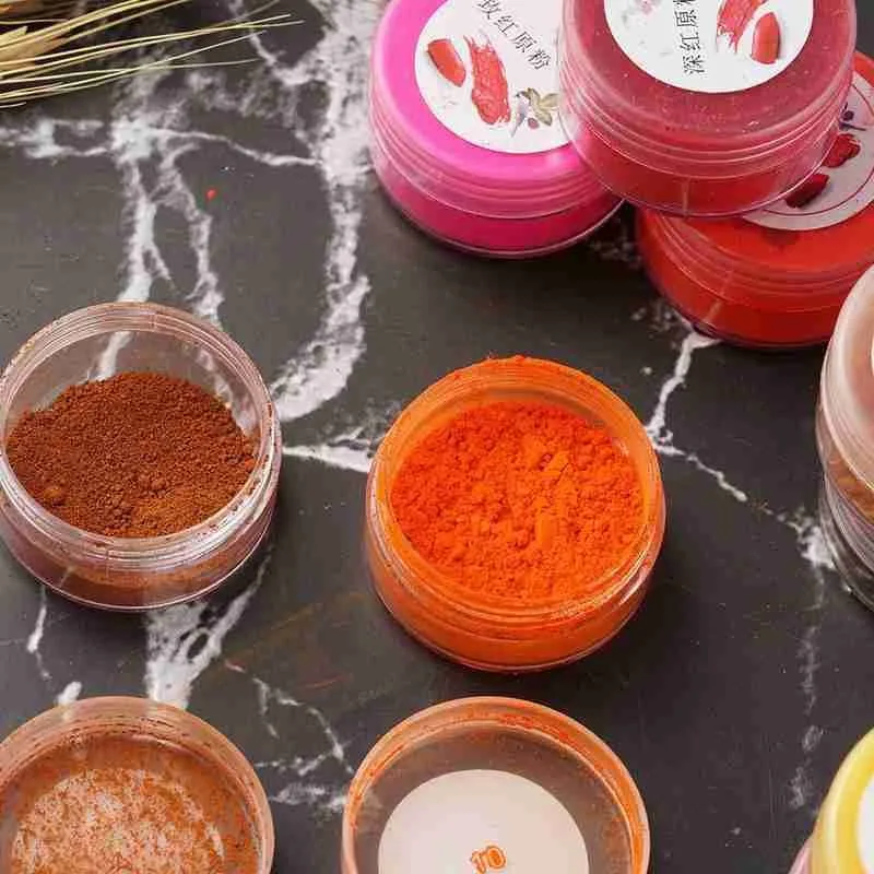

Grinding-free Lipstick Powder Diy Material Natural Plant Homemade Handmade Lipstick Powder For Diy Lipgloss Powder Pigment
